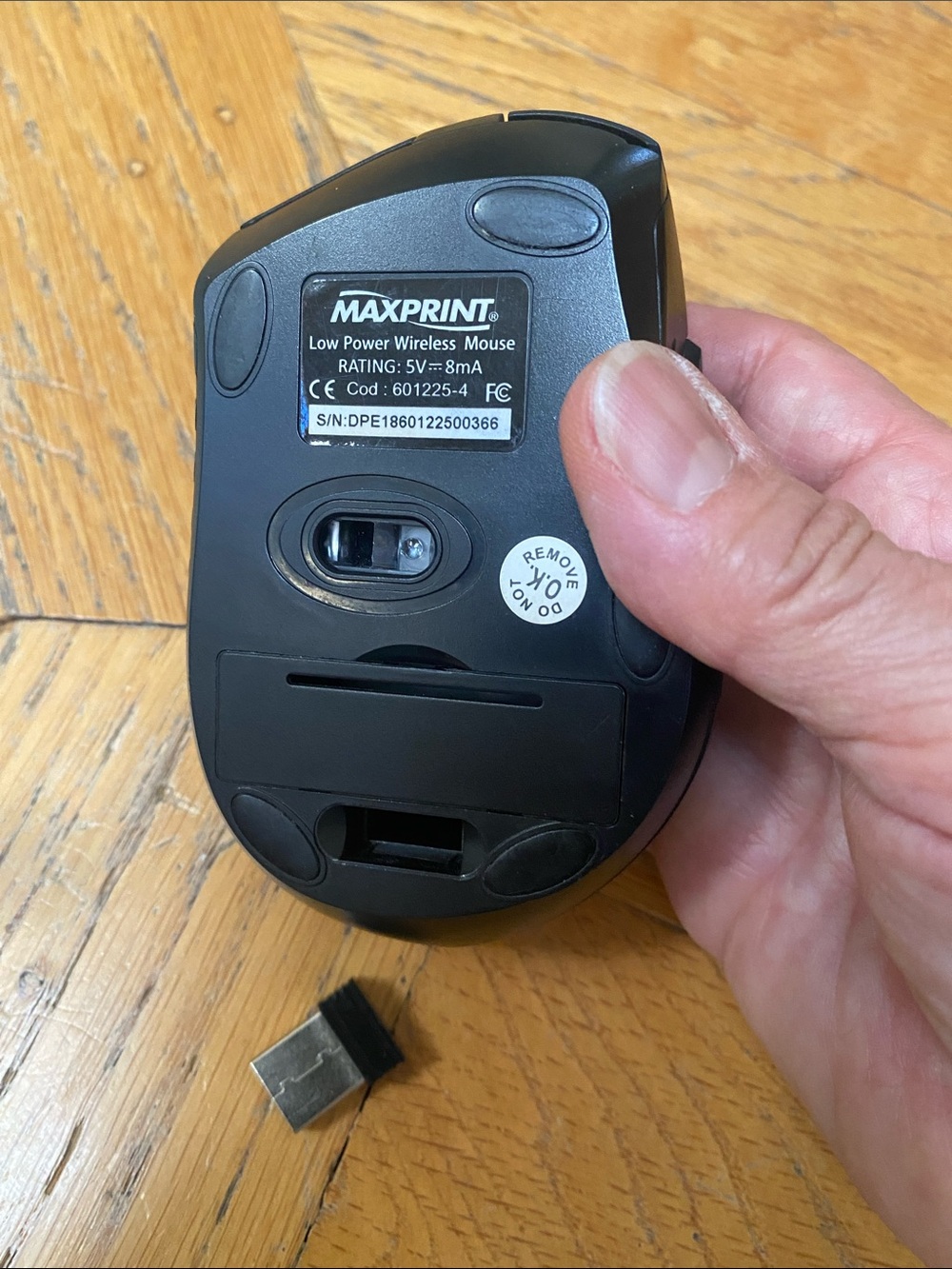 Wireless mouse- MaxPrint - Picture 3 of 3